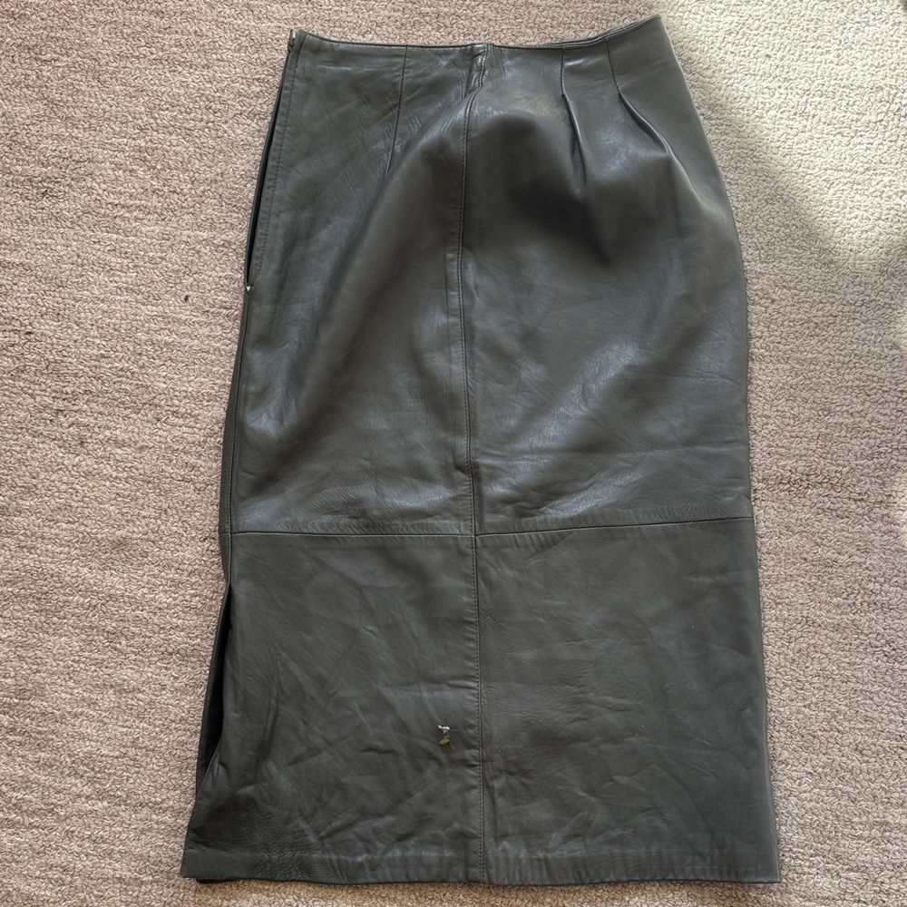 Bagatelle Silver Pencil Skirt - Picture 6 of 6